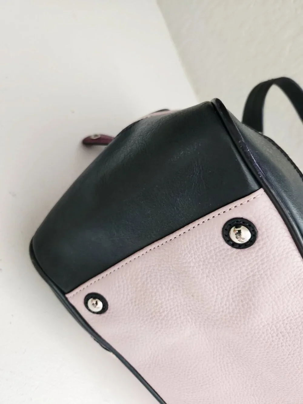 Euc Coach Laura Leather Spectator Shoulder Bag Purse